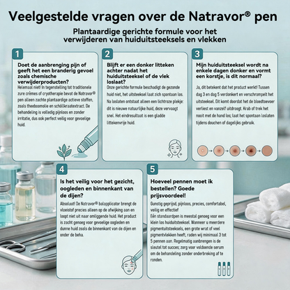 🔥🔥Officiële merkshop | 🖊️Natravor® 7-daagse wratten- en vlekkenverwijderaar (pijnstillende applicator voor nauwkeurig aanbrengen, laat geen littekens achter)🌳